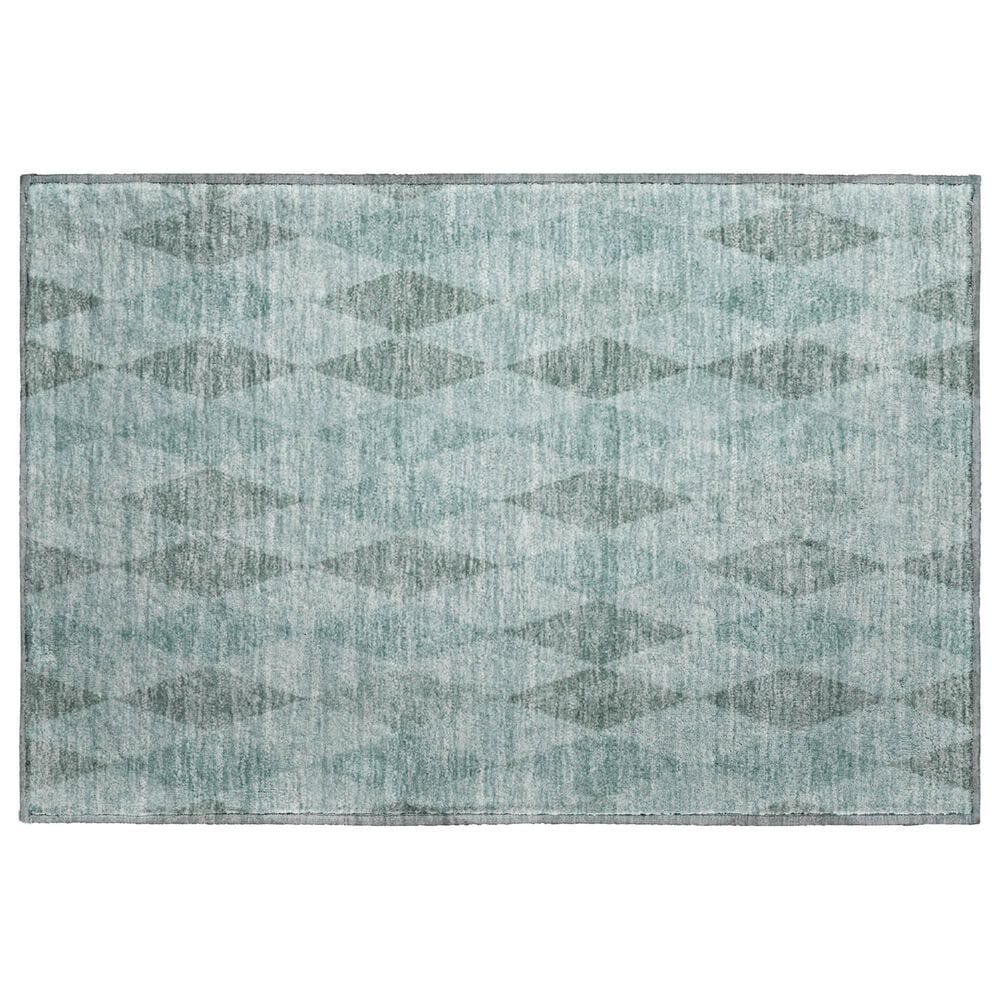 Dalyn Rug Company The Reserve TR2 Teal 2"6" x 3"10" Indoor/Outdoor Area Rug, , large