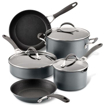 Circulon A1 Series 8-Piece ScratchDefense Nonstick Cookware Set in Graphite, , large