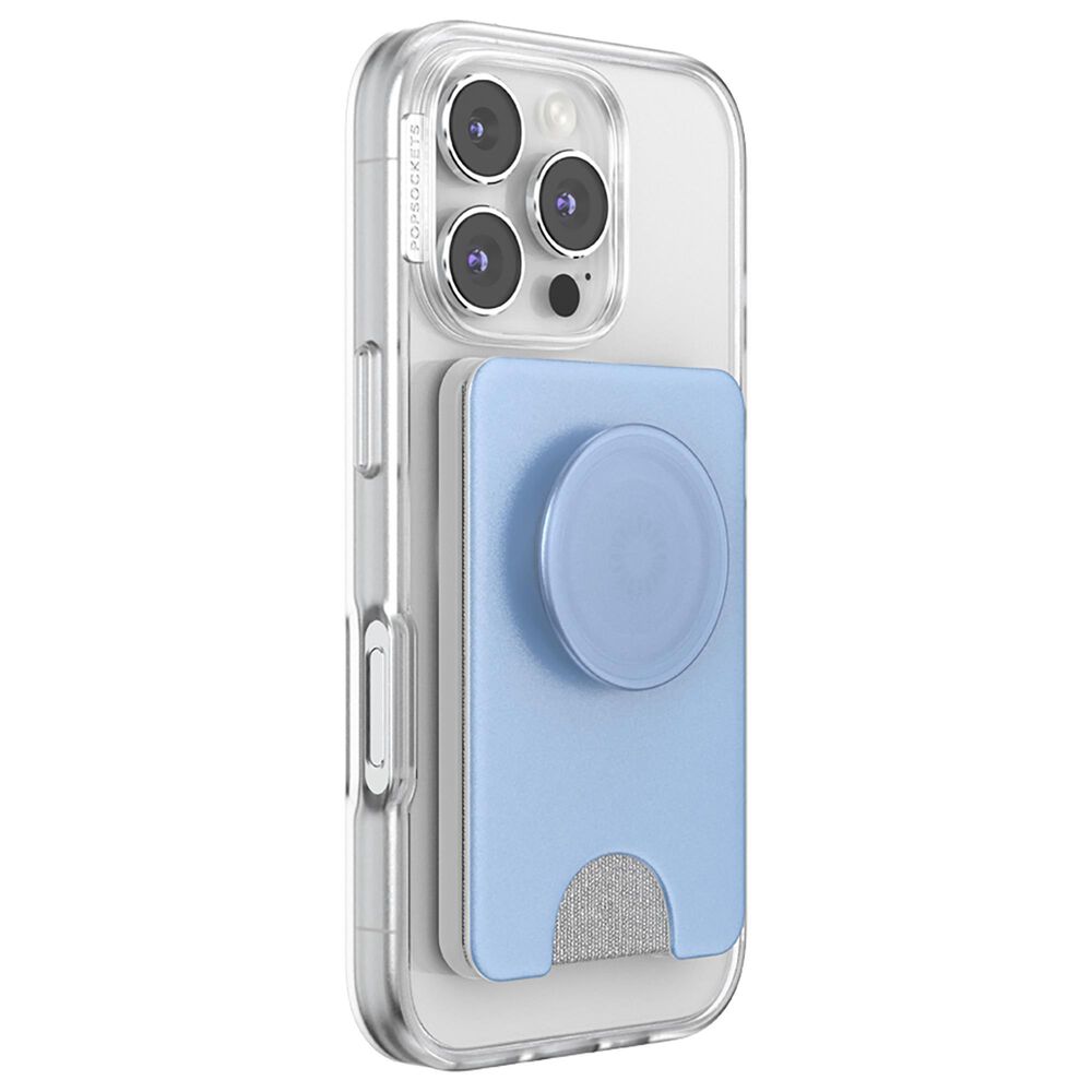 PopSockets Magsafe PopWallet Plus in Metallic Frost, , large