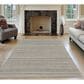 Radici USA Alleanza 9" x 12" Birch Area Rug, , large