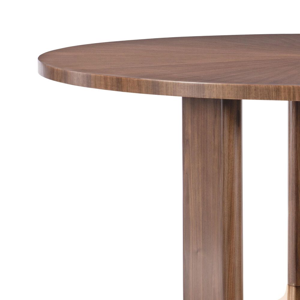 Hooker Furniture Eleana 5-Piece Round Dining Set in Light Caramel, , large