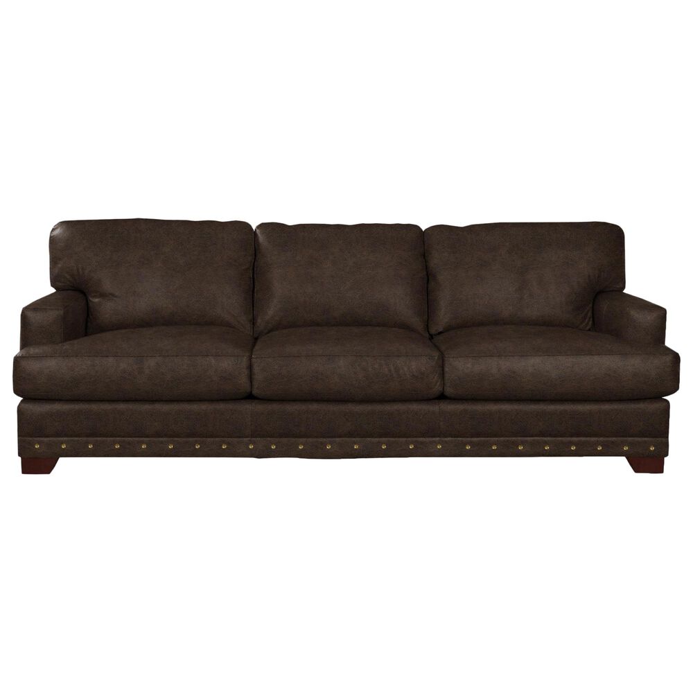 Hickorycraft Sofa in Winslow Brown Leather, , large