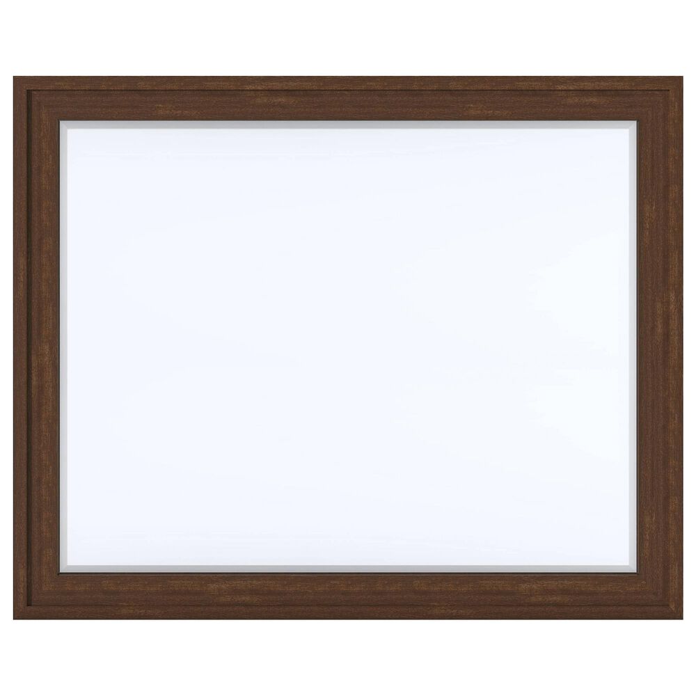 James Martin Vanities Addison 30" Rectangular Mirror in Mid Century Acacia, , large