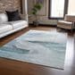 Dalyn Rug Company Ravenna RN11 10" x 14" Teal Area Rug, , large