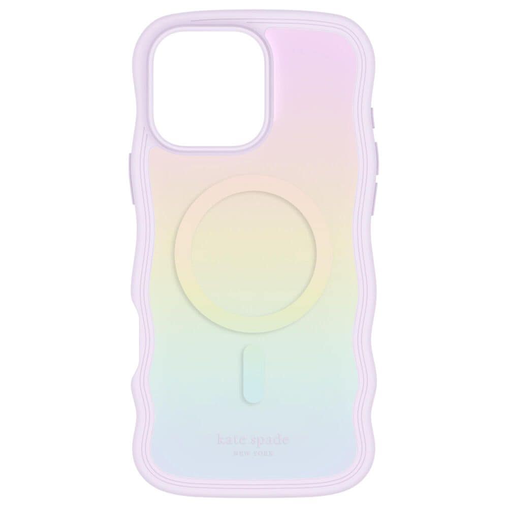 Kate Spade Wavy Magsafe Case for Apple iPhone 16 Pro Max in Opal Iridescent, , large