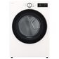 LG 7.4 Cu. Ft. Smart Front Load Electric Dryer with AI Sensor Dry in Alphine White, , large