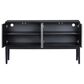 Crestview Collection Maximus 4-Door Sideboard in Black, , large