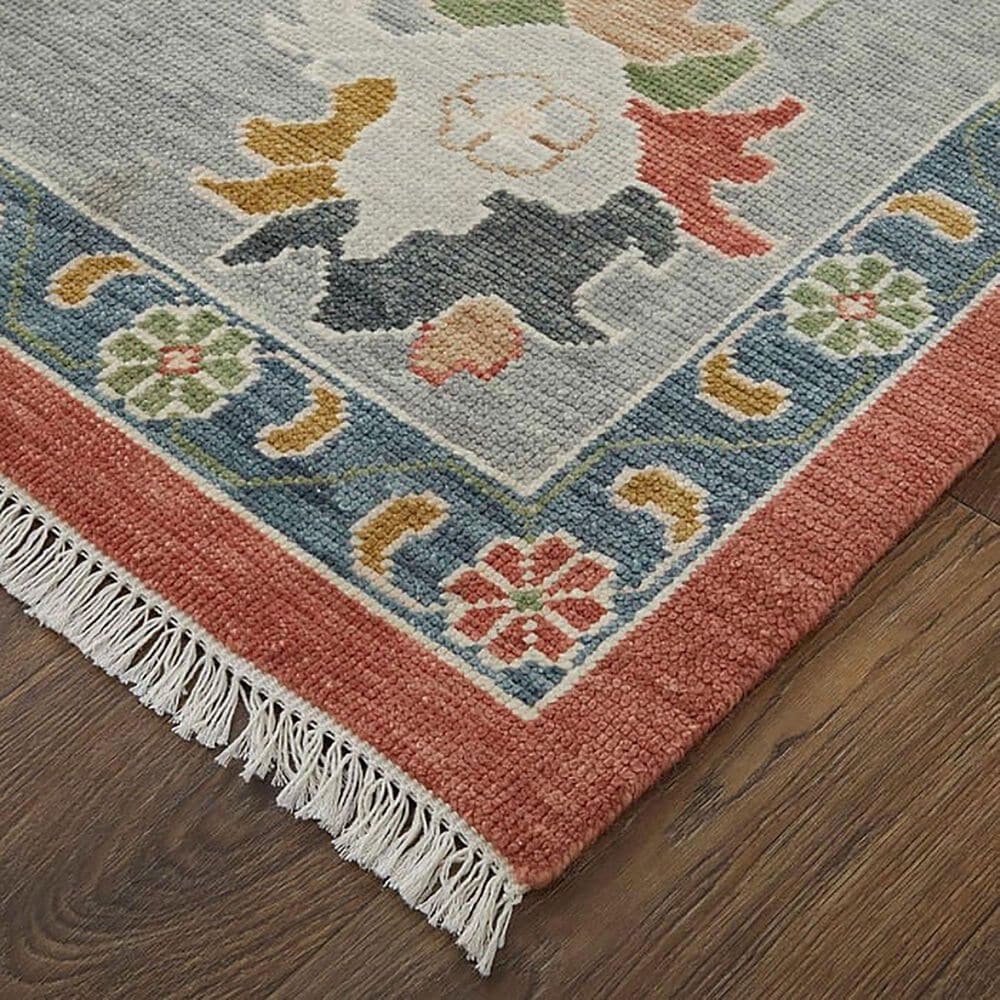 Feizy Karina 3&#39;6&quot; x 5&#39;6&quot; Rust and Gray Area Rug, , large