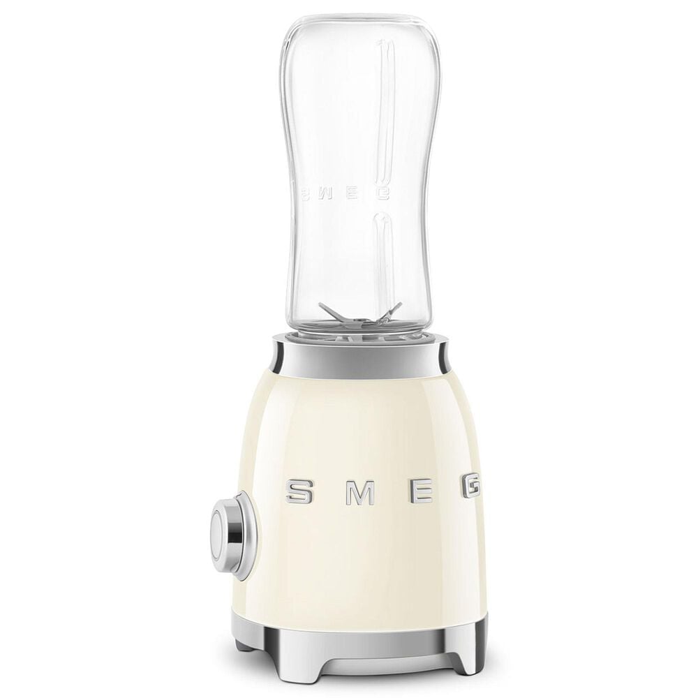 SMEG 2-Speed Personal Blender in Cream and Chrome, , large