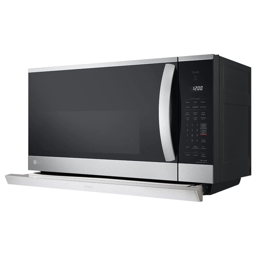 LG 2.1 Cu. Ft. Over-the-Range Microwave Oven with ExtendaVent 2.0 in Stainless Steel, , large