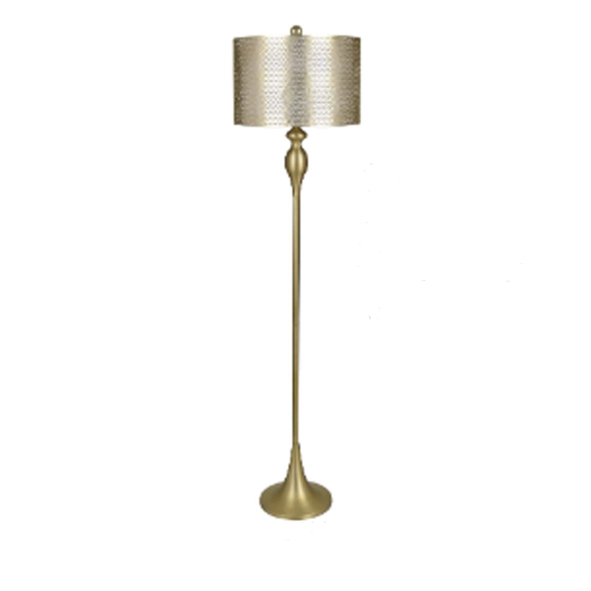 Laser cut floor lamp top