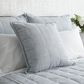 Ann Gish Panama 30" x 36" Throw Pillow in Storm, , large