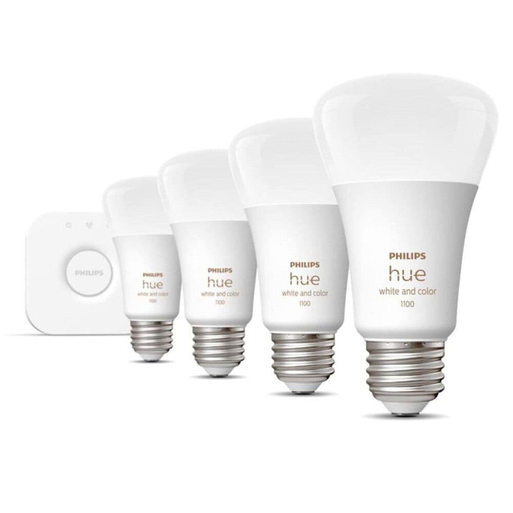 Philips Hue Bridge 2.0 &amp; E26 Starter Kit 4pk, , large