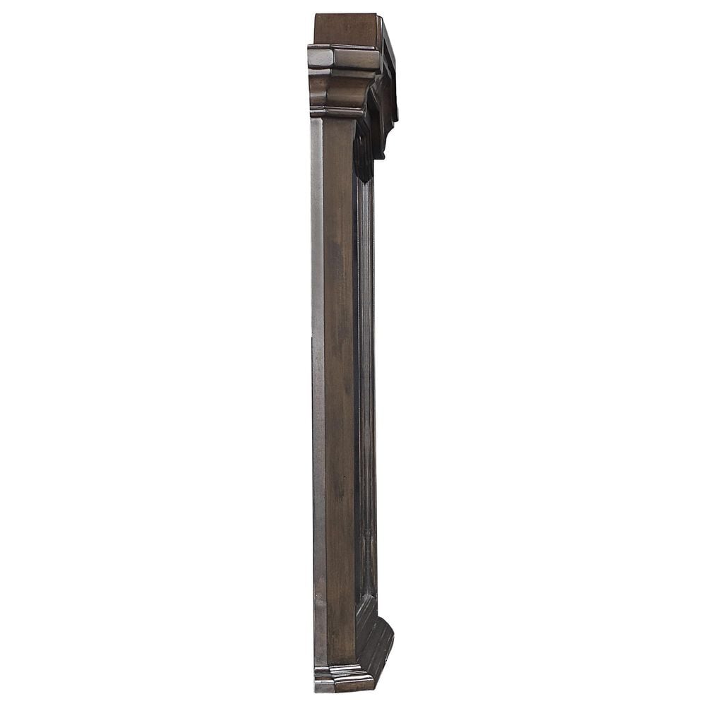 New Heritage Design Lyndhurst Dresser Mirror in Walnut Brown, , large
