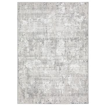 Dalyn Rug Company Rhodes Striped 3"2" x 5"1" Silver Area Rug, , large