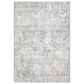 Dalyn Rug Company Rhodes Striped 3"2" x 5"1" Silver Area Rug, , large