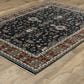 Oriental Weavers Vivian VI05A 9"10" x 12"10" Blue Area Rug, , large