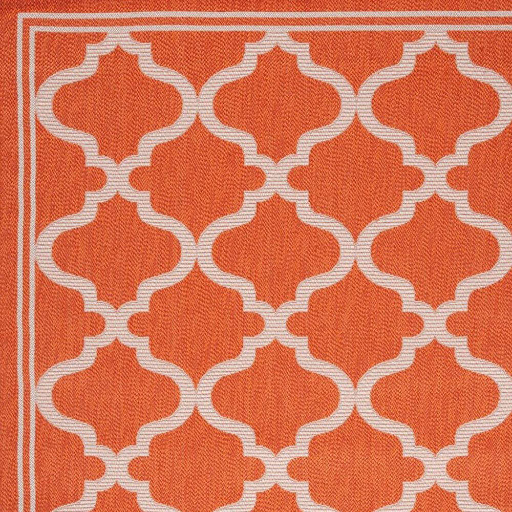 Safavieh Bermuda 3&#39; x 5&#39; Rust and Ivory Indoor/Outdoor Area Performance Rug, , large