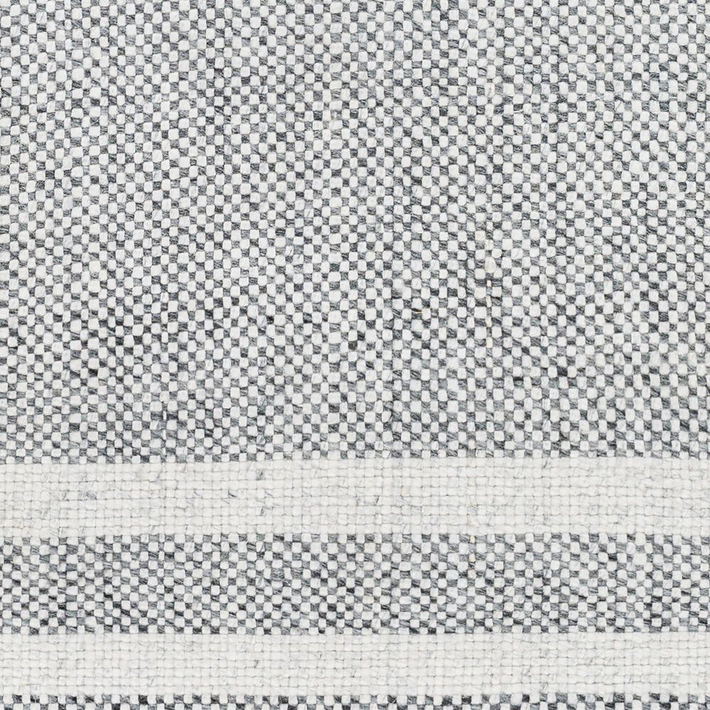 Surya Primrose PRM-2300 2&#39; x 3&#39; Ivory, Silver Gray, Light Gray, Medium Gray and Charcoal Area Rug, , large