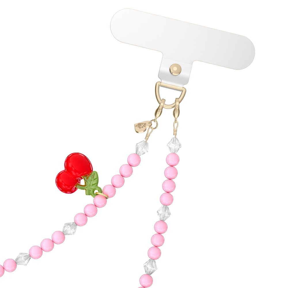 Velvet Caviar Phone Charm in Sweet Cherry, , large