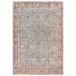 Surya Colin 6"7" x 9" Light Blue, Tan, Orange, Brown and Cream Area Rug, , large