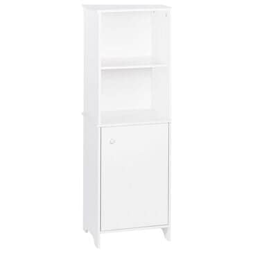 RiverRidge Home Medford Tall Floor Cabinet in White, , large