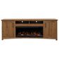 Legends Home Craftsman 86" Fireplace Console in Golden Oak, , large