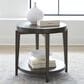 Belle Furnishings Penton Round End Table in Espresso, , large