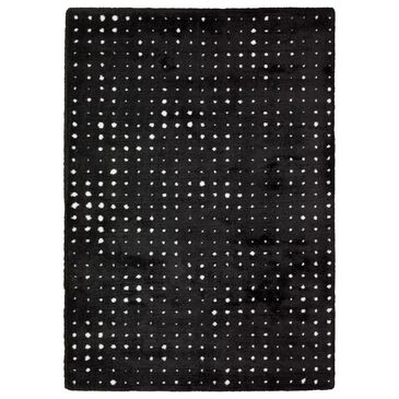 Oriental Weavers Galileo GAL04 Black and Ivory 5"3" x 7"6" Area Rug, , large