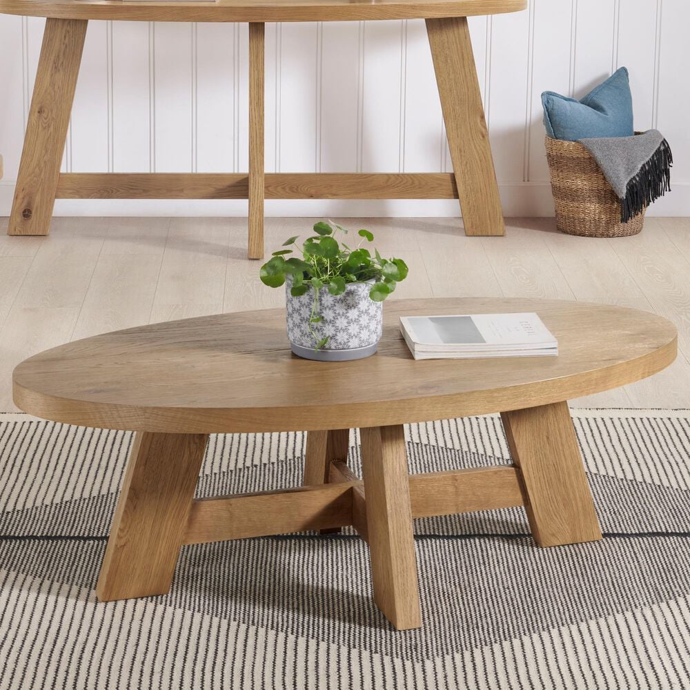 Martin Svensson Home Boho Cocktail Table in Natural, , large
