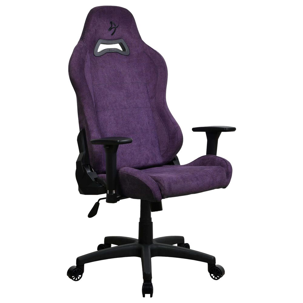 Arozzi Torretta 2023 Edition Soft Fabric Ergonomic Gaming Chair in Purple, , large