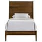 Mayberry Hill Malibu Twin Bed in Walnut, , large