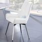 Global Furniture USA Swivel Dining Chair in White, , large