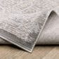 ROW by Oriental Weavers Cavett Gray and Orange 9"10" x 13" Area Rug, , large