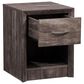 CorLiving Newport 1 Drawer Nightstand in Grey Washed Oak, , large