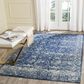 Safavieh Evoke EVK270A-3 3" x 5" Navy/Ivory Area Rug, , large