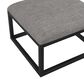 Steve Silver Furniture Yukon Rectangular Nesting Coffee Table with 2 Stools in Walnut and Black, , large