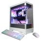 CyberPowerPC Gamer Supreme Gaming Desktop | AMD Ryzen 7 9800X3D - 32GB RAM - AMD Radeon RX 9060 XT Graphics - 2TB SSD in White, , large