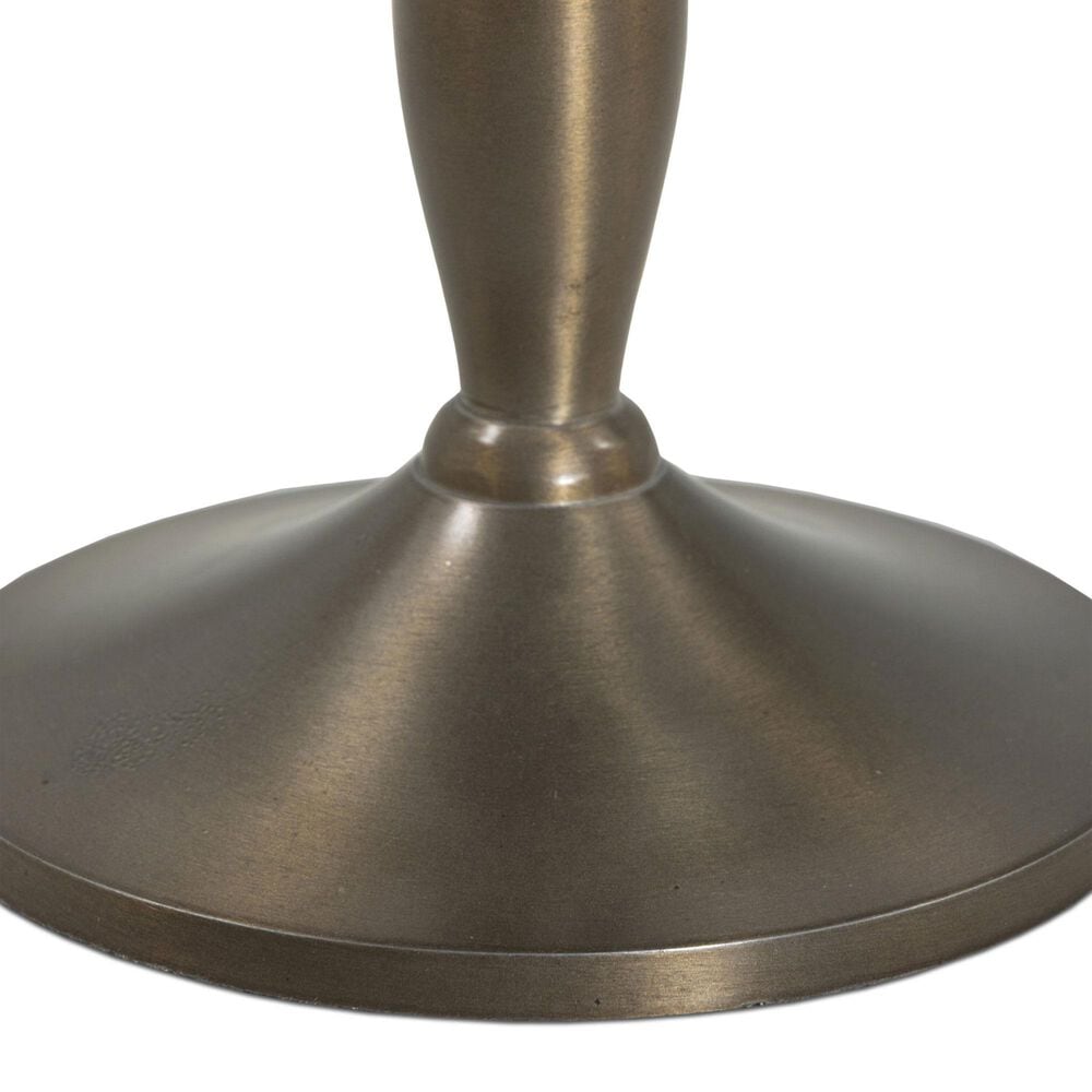 Four Hands Carden End Table in Dark Aluminum, , large
