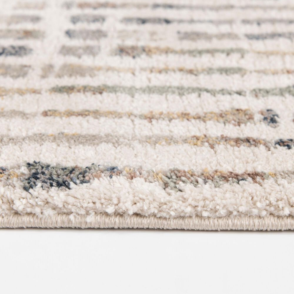 Central Oriental Stonington Janga Coconut and Sage 7'10" x 9'10" Area Rug, , large