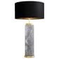 Eichholtz Newman Table Lamp in Grey Marble and Antique Brass, , large
