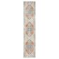 Nourison Astra Machine Washable ASW11 2"2" x 12" Grey and Multicolor Runner, , large