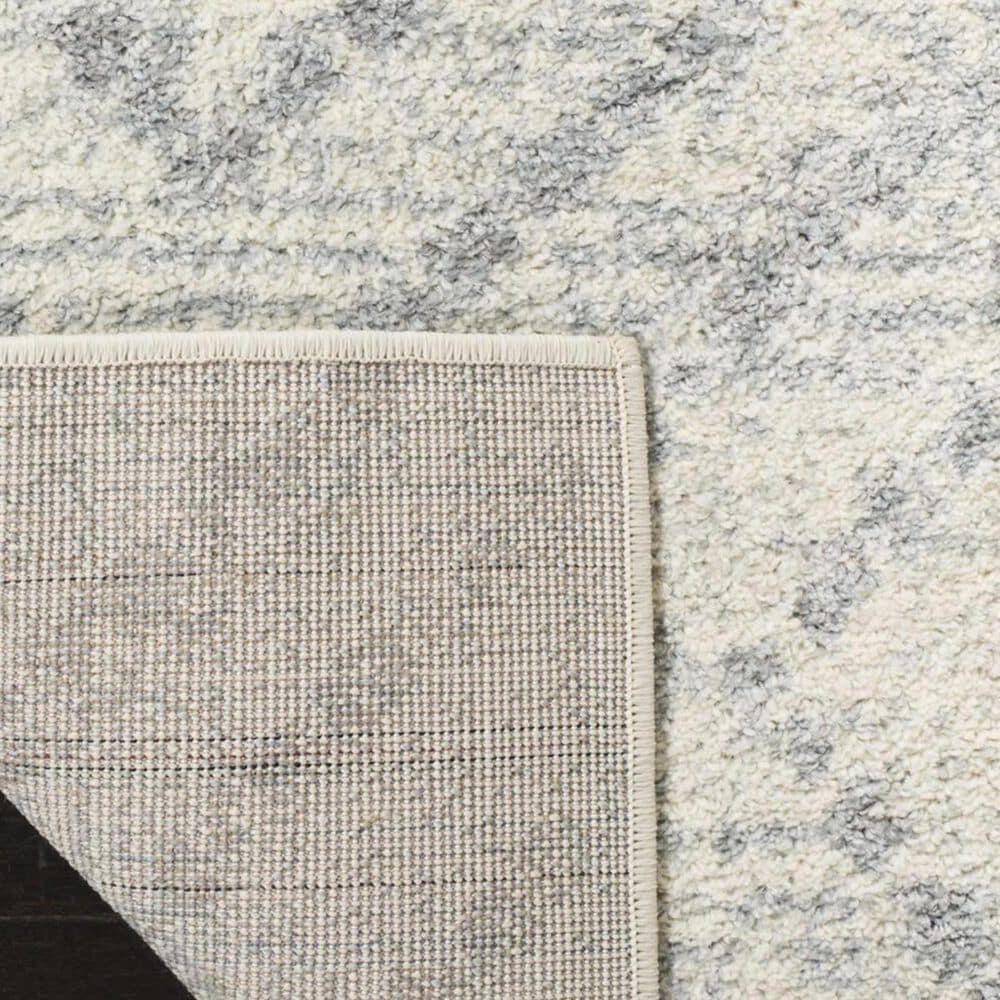 Safavieh Adirondack ADR131T-5 5&#39;1&quot; x 7&#39;6&quot; Ivory and Light Blue Area Rug, , large