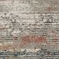 Nourison Rustic Textures Grey and Multicolor 7"10" Round Area Rug, , large