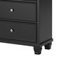 Ashley Lanolee 7-Drawer Dresser with Mirror in Black, , large