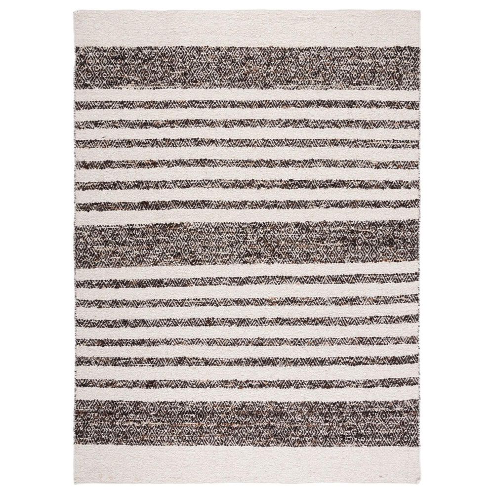 Safavieh Natura NAT329Z 9&#39; x 12&#39; Black and Ivory Area Rug, , large