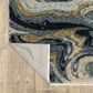 Oriental Weavers Capella Abstract Blue 5"3" x 7"6" Area Rug, , large