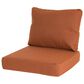 Hearth and Haven Noah2-Piece Outdoor Club Chair Cushion Set in Orange, , large
