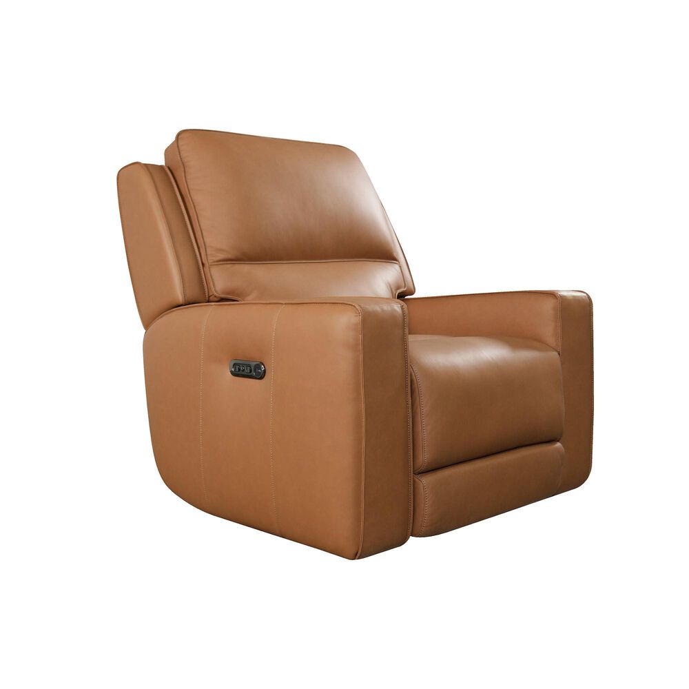 Bassett Raymond Power Recliner with Power Headrests in Antelope, , large
