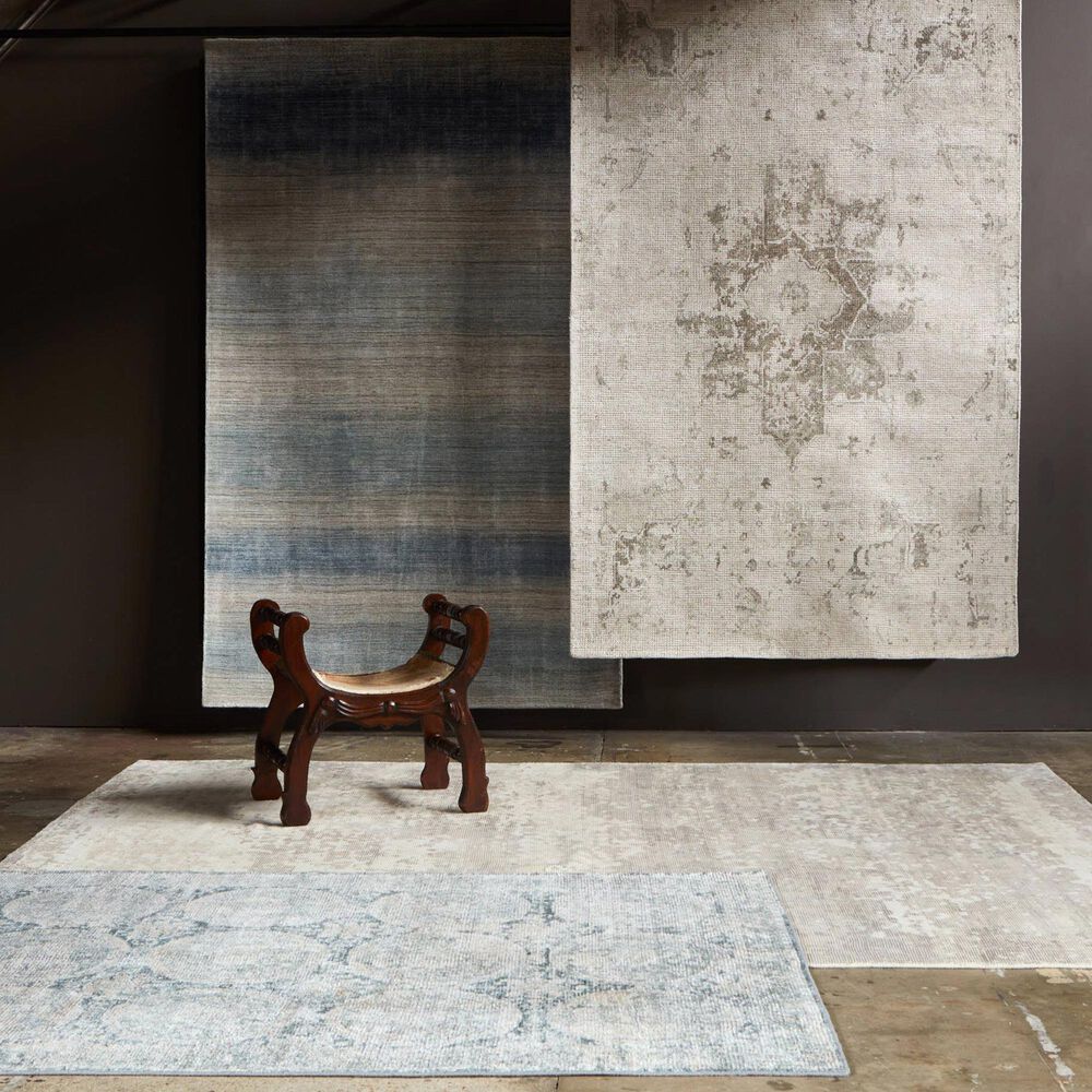 Jaipur Newport Bayshore 8&#39; x 10&#39; Blue and Beige Area Rug, , large